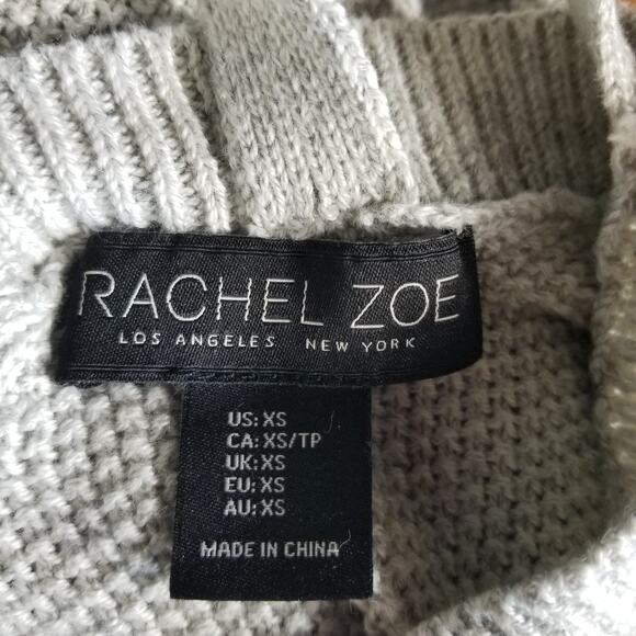 Rachel Zoe Criss Cross Back Textured Sweater XS - Picture 7 of 7